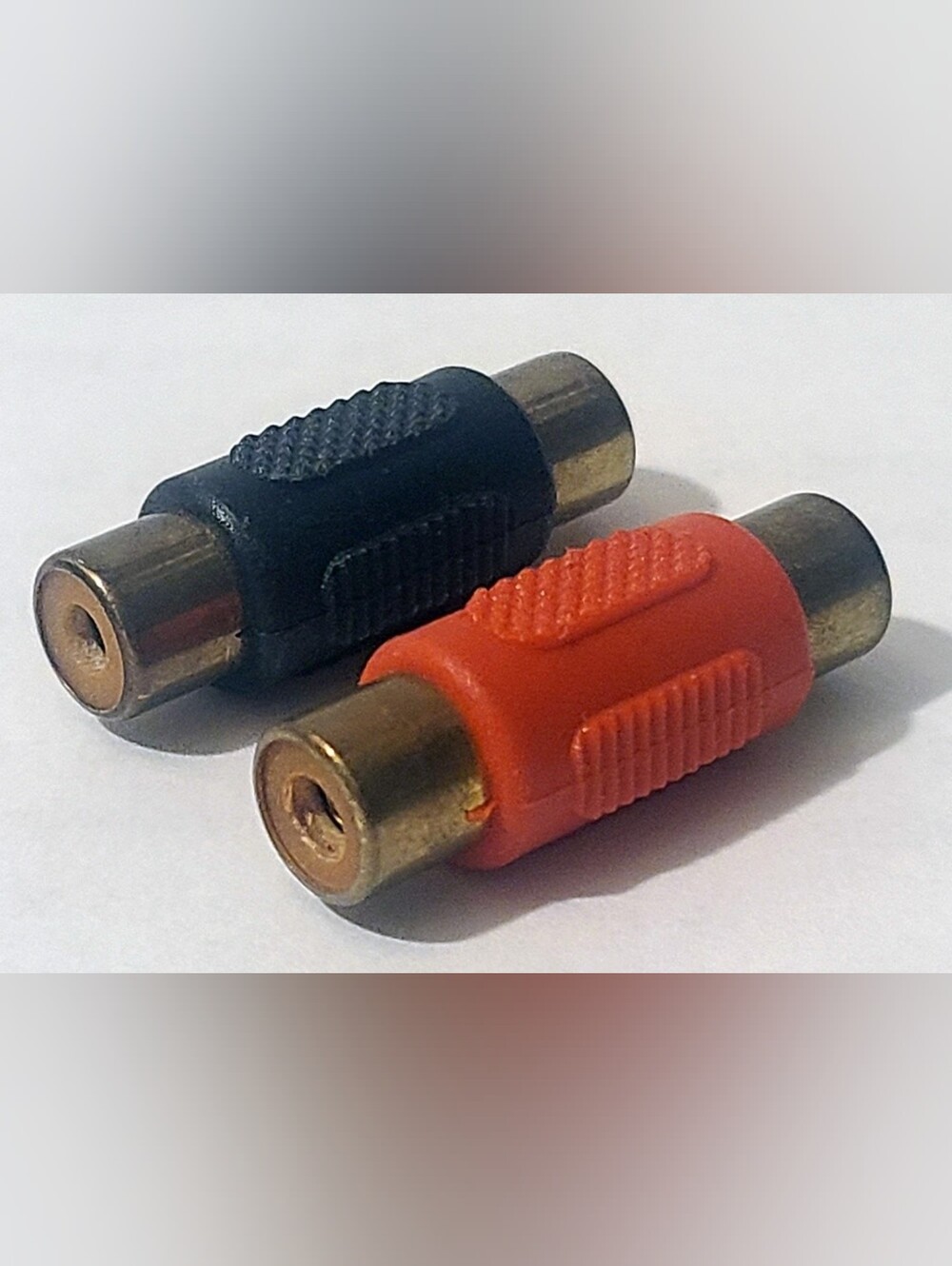 2 RCA Female Audio Video Cable Couplers Connectors Adapters